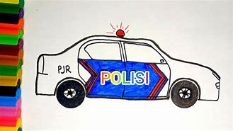 Mobil Polisi Buat Anak Anak